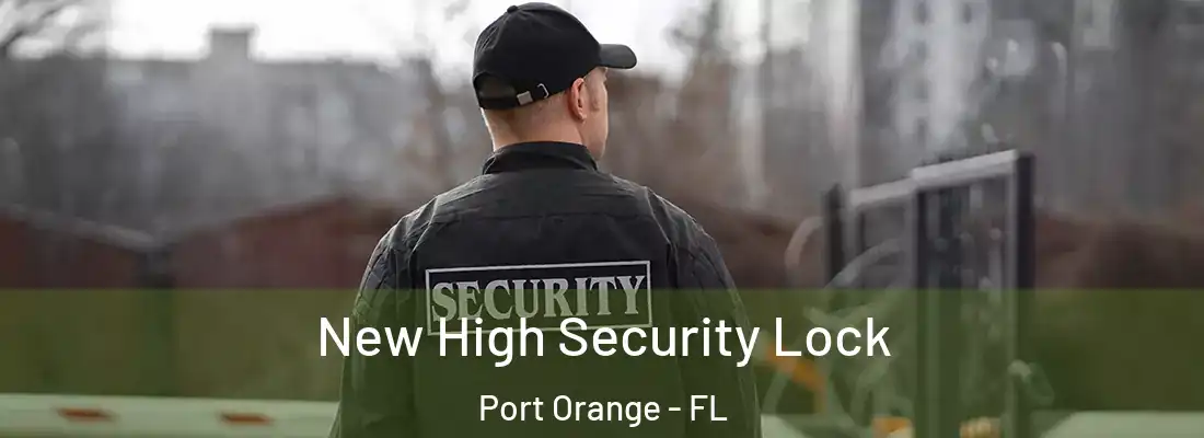 New High Security Lock Port Orange - FL